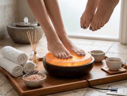 Himalája sólámpa lábpihentető (foot detoxer)