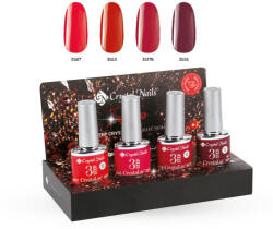 Crystal Nails - 3 STEP HEMA FREE KIT - INFERNO - 2026 - (4X4ML)