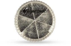 Crystal Nails - METÁL KÖRÖMSZEGECS - DARK SILVER