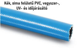  Pvc permetező tömlő Kék 40bar 10/16mm (permetezotomlo10_16mm)