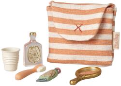 Maileg Accesorii miniaturi - set periuta de dinti - Coral Stripe - Maileg