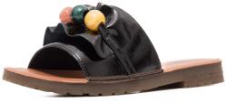 PASS Collection Papuci dama piele cu accesoriu, X4X440016A 01-1