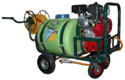 DAKARD Motostropitoare pe roti DKD YS-80T motor 6.5 CP benzina rezervor 80 l debit max 26 l/min lungime furtun 50 m distanta pulverizare 10 m (DKDYS80) - agropro Pulverizator