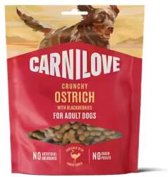 CARNILOVE Dog Crunchy Snack Struț & Mure 200 g | Recompense pentru câini