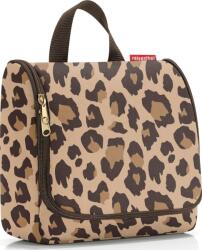 Reisenthel Geantă cosmetică Toiletbag cu imprimeu leopard, maro (WH6048)