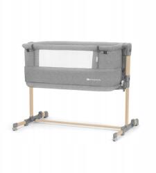 KinderKraft Kiságy Neste Grow Light Grey Full Wood (KCNEGR00LGR000W)