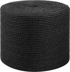 vidaXL Franghie din iuta 10 pcs 2 Negru 100% jute Tossa GartenMobel Dekor (42011598)