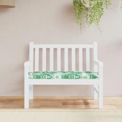vidaXL Perna banca de gradina model frunze, 110x50x7 cm, textil oxford GartenMobel Dekor (379203)