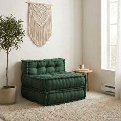 vidaXL Unitatea de sofa modulara verde 70x70x54 tesatura GartenMobel Dekor (4019034)