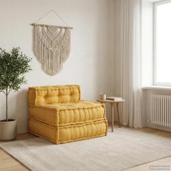 vidaXL Unitatea de sofa modulara galben 70x70x54 tesatura GartenMobel Dekor (4019038)