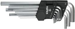 Topex Imbuszkulcs Készlet 9 részes 1, 5-10mm Hosszú 35D956 (35D956)