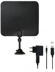 EVOLVEO Xany 2C LTE 230 / 5 V, 41 dBi активна вътрешна антена DVB-T/T2, LTE филтър