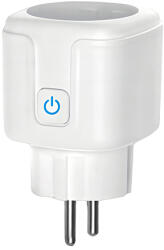  Priza smart Tuya WiFi 16A cu contor energie si control vocal (LXU414)