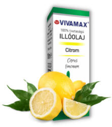 Vivamax Citrom 100%-os tisztaságú illóolaj (10 ml)