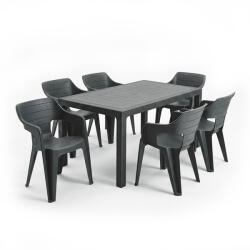 Keter Demi 6+1 szett grafit 230668_260564_6
