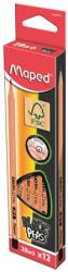 Maped Графитен молив, 2B, триъгълен, MAPED "BlackPeps" 850022FC (850022FC)