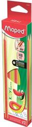 Maped Графитен молив за учене на писане, HB, триъгълен, MAPED "Kidy Learn" 854600 (854600)