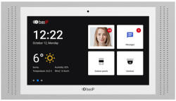BAS-IP AT-10 WHITE - Monitor IP Interior, 10" IPS LCD, PoE, SIP 2.0 - BasIP (EC-28538)