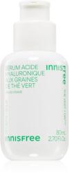 Innisfree Green Tea Seed Hyaluronic Serum ser facial calmant pentru luminozitate si hidratare 80 ml
