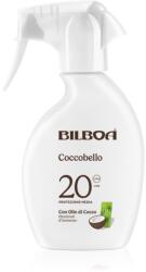Bilboa Coccobello Trigger napozó spray kókuszolajjal SPF 20 250 ml
