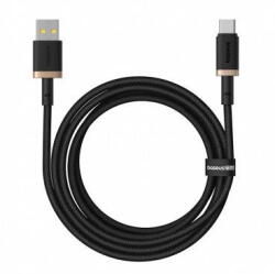 Baseus Cablu Date si Incarcare Baseus USB-C - USB-C Dura Series 100W 2m Auriu