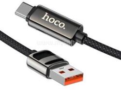 hoco. U137 A-C 66W töltő és adatkábel kijelzővel 1.2M (fekete) (HOCO_HC636421) (HOCO_HC636421)