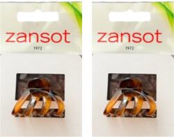 ZANSOT karmos hajcsat, 4, 2 cm, teknőcmintás (4879)