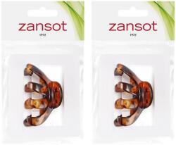 ZANSOT karmos hajcsat, 6 cm, teknőcmintás (4891)