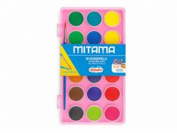 Mitama 29 mm, ecsettel, 18 szín, rózsaszín doboz (62890-62890)