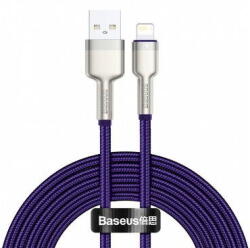 Baseus Cablu Date si Incarcare Baseus USB-A - Lightning Cafule Metal Series 18W 2m Mov