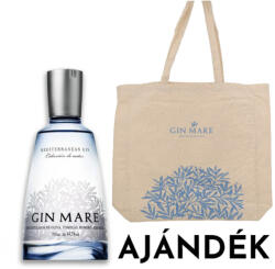 Gin Mare Mediterranean Gin 0, 7L 42, 7% + ajándék vászontáska - bareszkozok