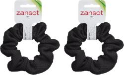ZANSOT Scrunchie, 2 db, fekete