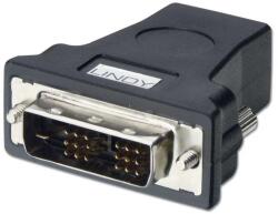 Lindy HDMI DVI-D Átalakító Fekete 3cm 41228 (41228)