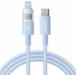 Baseus Cablu Date si Incarcare Baseus USB-C - USB-C Display 2 100W 1m Albastru
