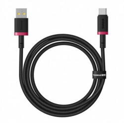 Baseus Cablu Date si Incarcare Baseus USB-C - USB-C Dura Series 100W 2m Rosu