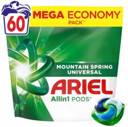 Ariel Allin1 PODS Mountain Spring Universal Mosókapszula, 60 Mosáshoz - shoperia
