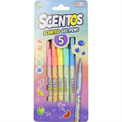 Scentos illatos zselés toll pasztell színű 5 db-os (60916A)