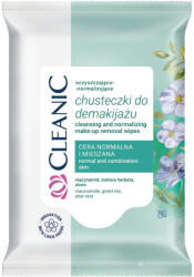 Cleanic Pure Effect sminkeltávolító törlőkendő micellás folyadékkal 10db