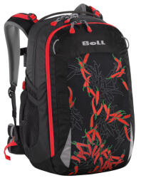 BOLL Smart 24 Chilli Peppers iskolatáska fekete/piros