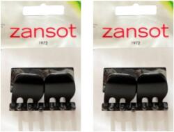 ZANSOT Tress hajcsat, 2, 2 cm, matt fekete (4906)