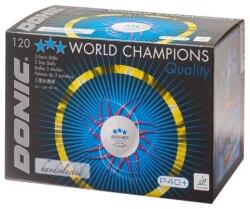 Donic Mingi Donic World Champion *** P40+ albe, 120 de bucati