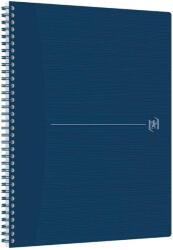 OXFORD Caiet cu spirala A4+, OXFORD Origins, 70 file-90g/mp, Scribzee, coperta PP - dictando - albastru (OX-400150002) - vexio