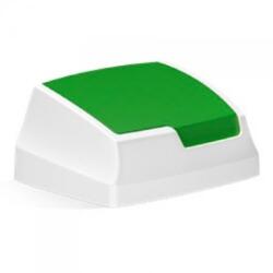 Europlast ATLAXFLIP Szelektív 25 l fehér - zöld Műanyag fedél