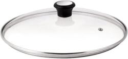 Tefal Capac de sticla Tefal 280975, 24 cm, cu ventil de abur, negru cu cupru (28097512)