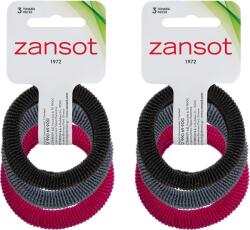 ZANSOT 2 × rugalmas hajgumi, szövet, 3 db