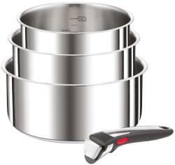 Tefal Set 4 Oale Tefal Ingenio Preference On, 161820 cm, Inductie, Design Compact (L898S3)