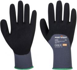 Portwest Manusi Dermiflex Ultra Portwest, gri/negru, marimea XL A352G8RXL