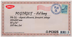 Daco Plic DL siliconic fereastra stanga set 100 PC82S DACO (PC82S)