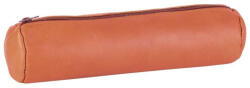 OXFORD Penar etui rotund Oxford, piele naturala, Caramel (100203490) Penar