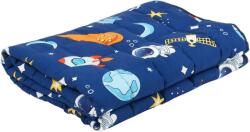 Isomedix 26897 Anti-stressz súlyozott takaró gyerekeknek 4 kg, 100 × 150 cm, kék (00026897)